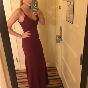 Maroon Evening Gown (only worn once!)